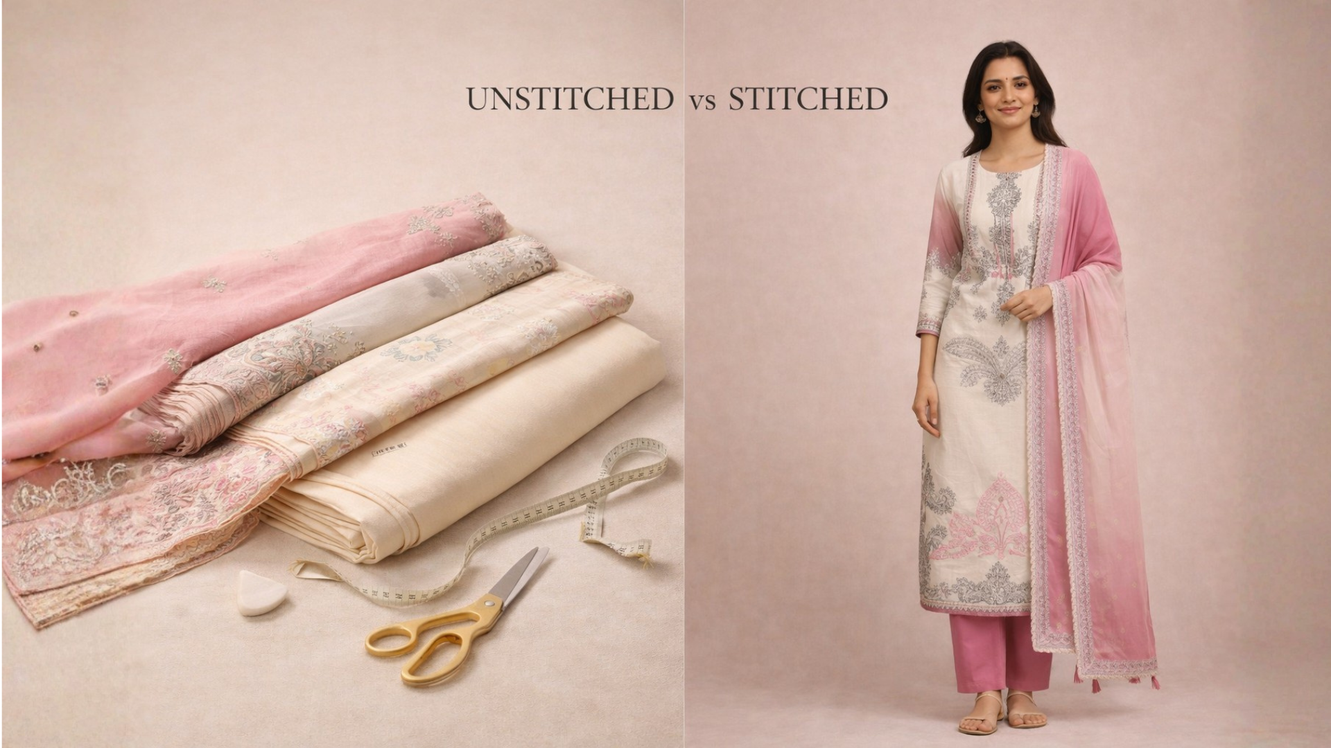 Unstitched vs Stitched Suits: Which One is Right for You?