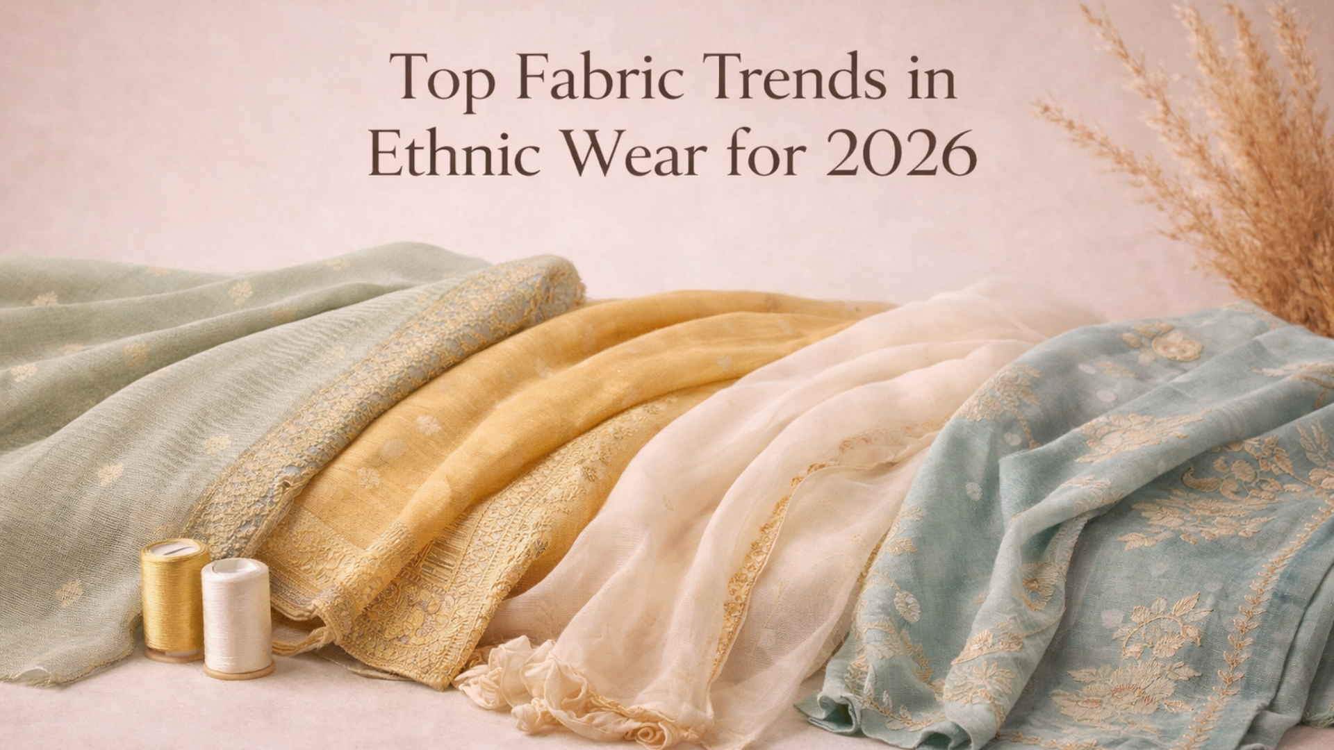 Top Fabric Trends in Ethnic Wear for 2026