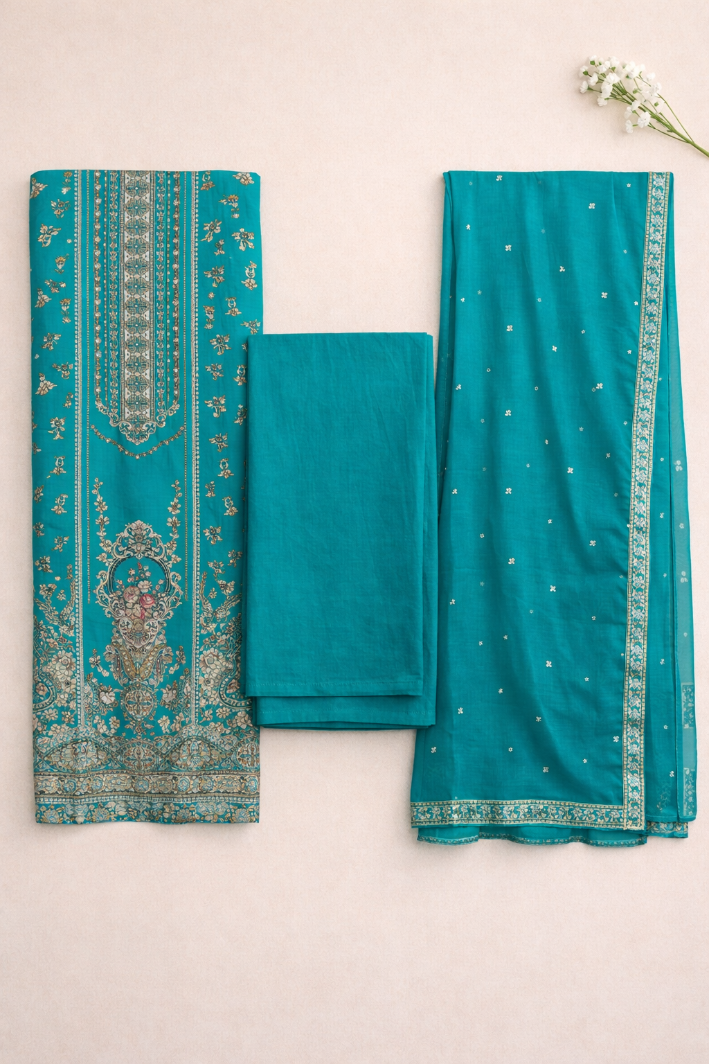 Natural Crepe Artistry Suit