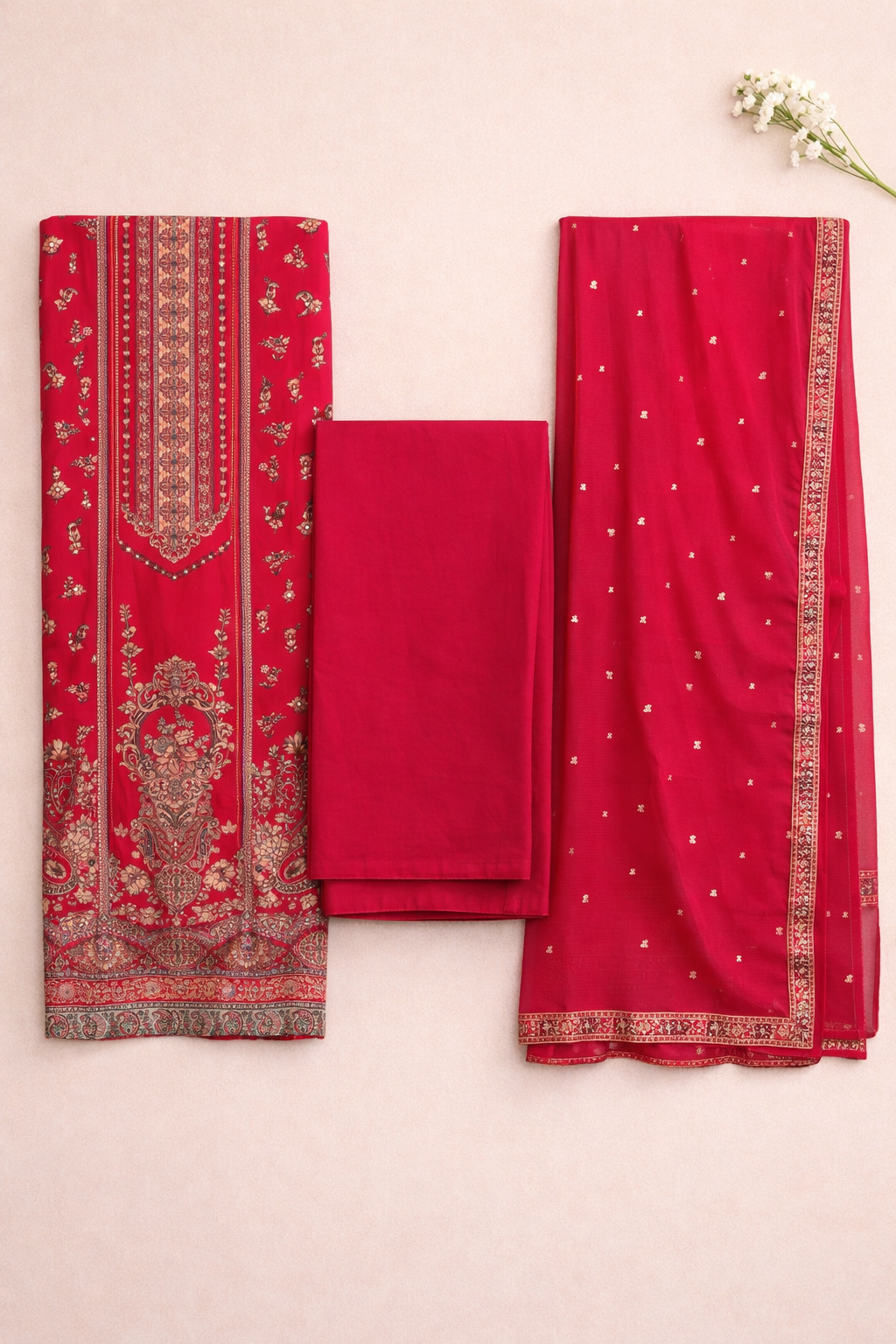 Natural Crepe Artistry Suit