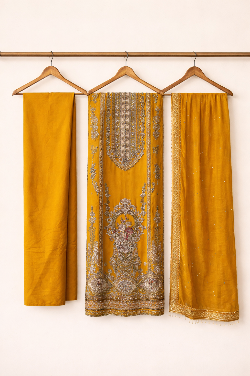 Natural Crepe Artistry Suit