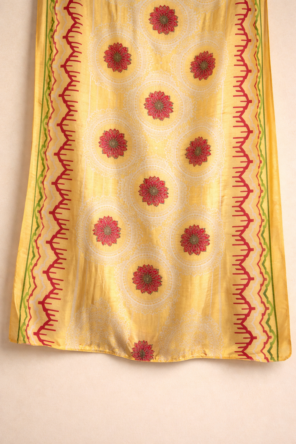 Zehra Muslin Foil Kaarigari Unstitched Suit Set
