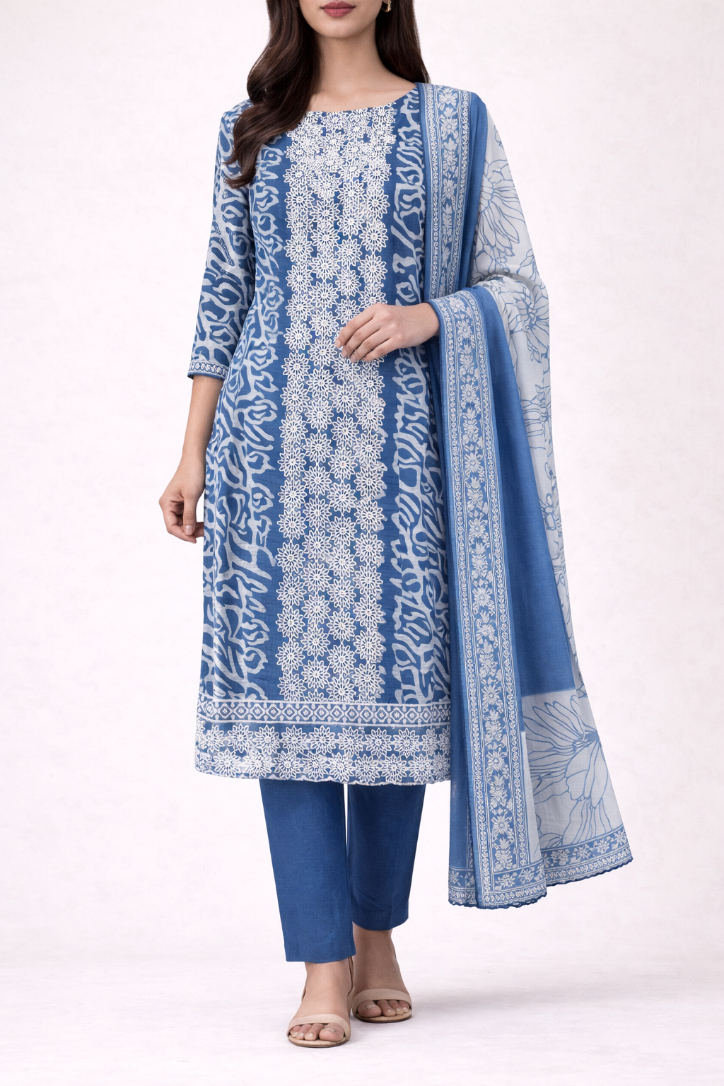 Cotton Schiffli Radiance