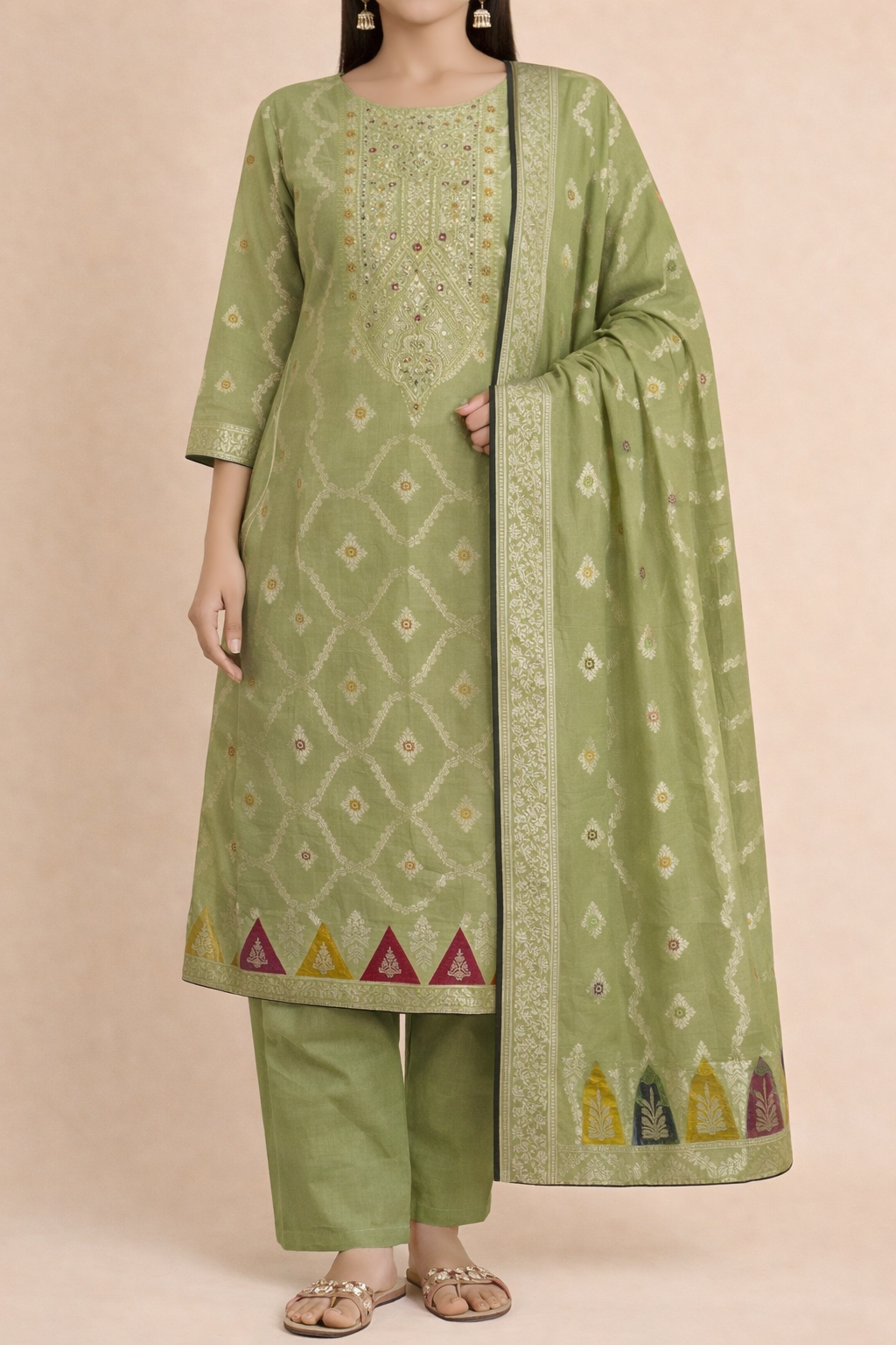 Jacquard Handwoven Grace Suit