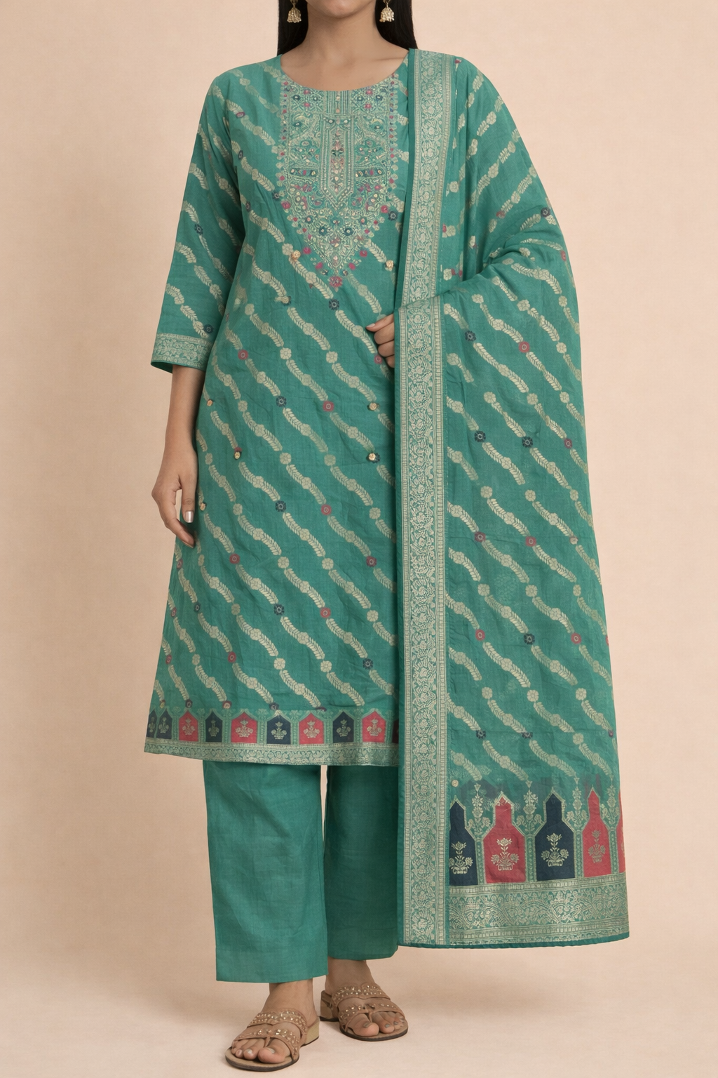 Jacquard Handwoven Grace Suit
