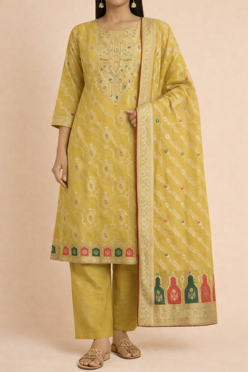 Jacquard Handwoven Grace Suit
