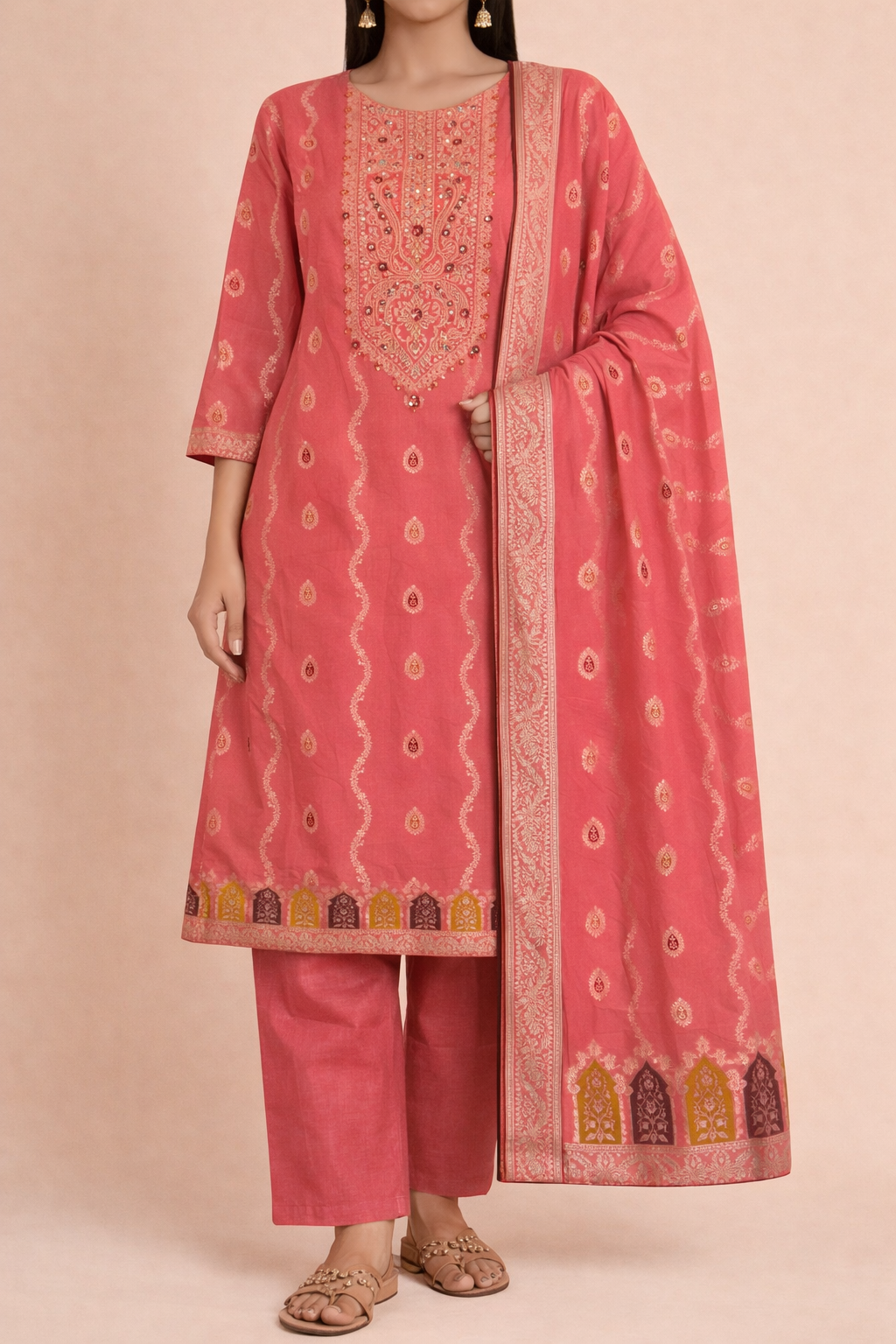 Jacquard Handwoven Grace Suit