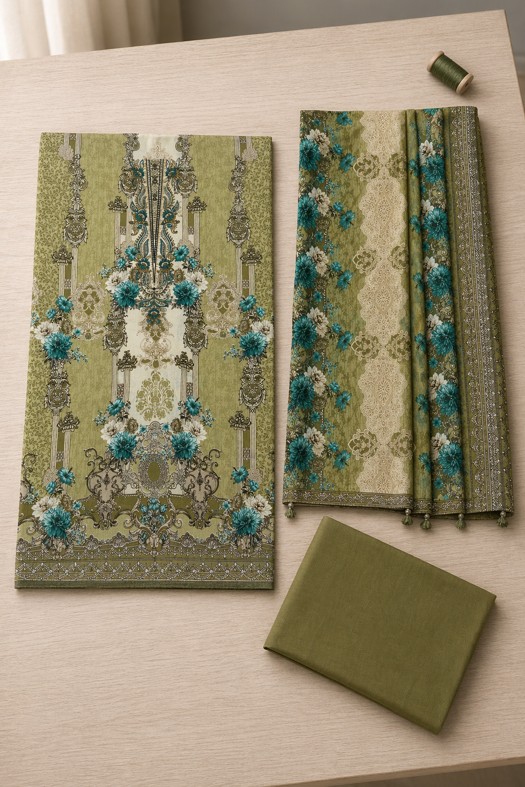 Regal Paisley Set