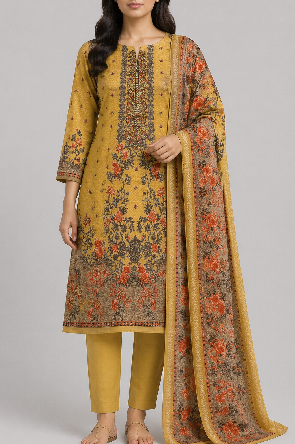 Regal Paisley Set