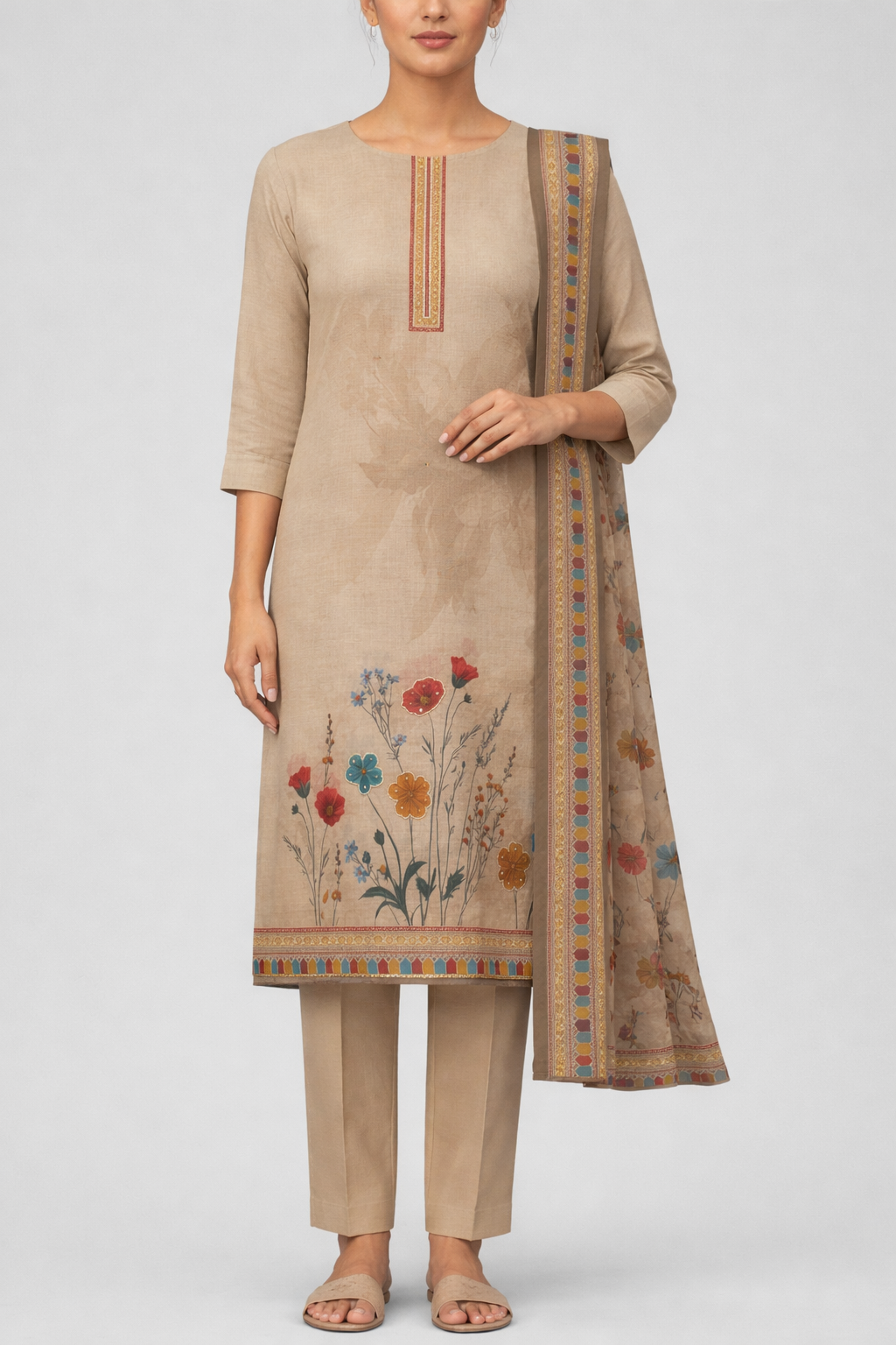 Floral Panel Moti Set