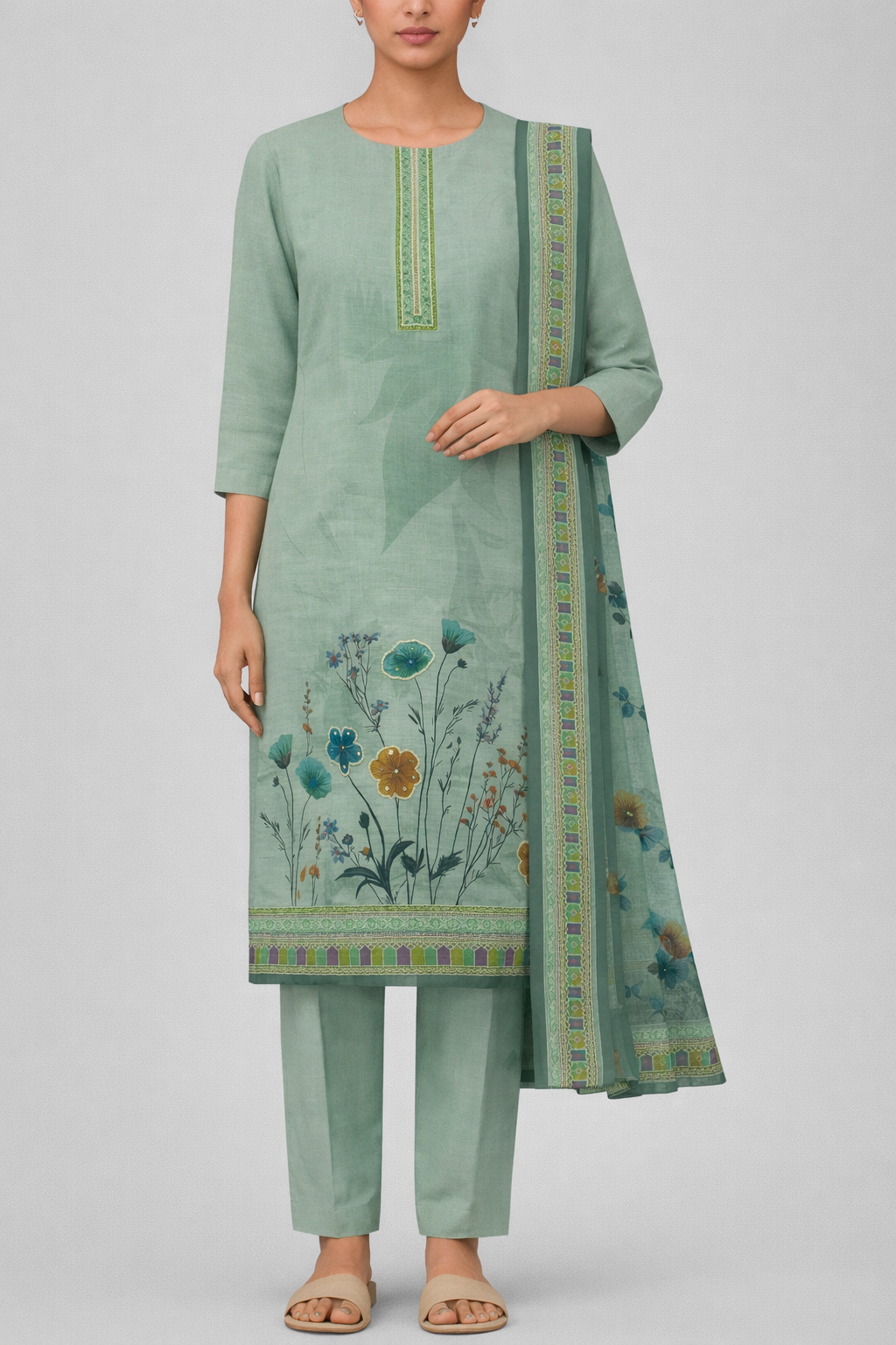 Floral Panel Moti Set