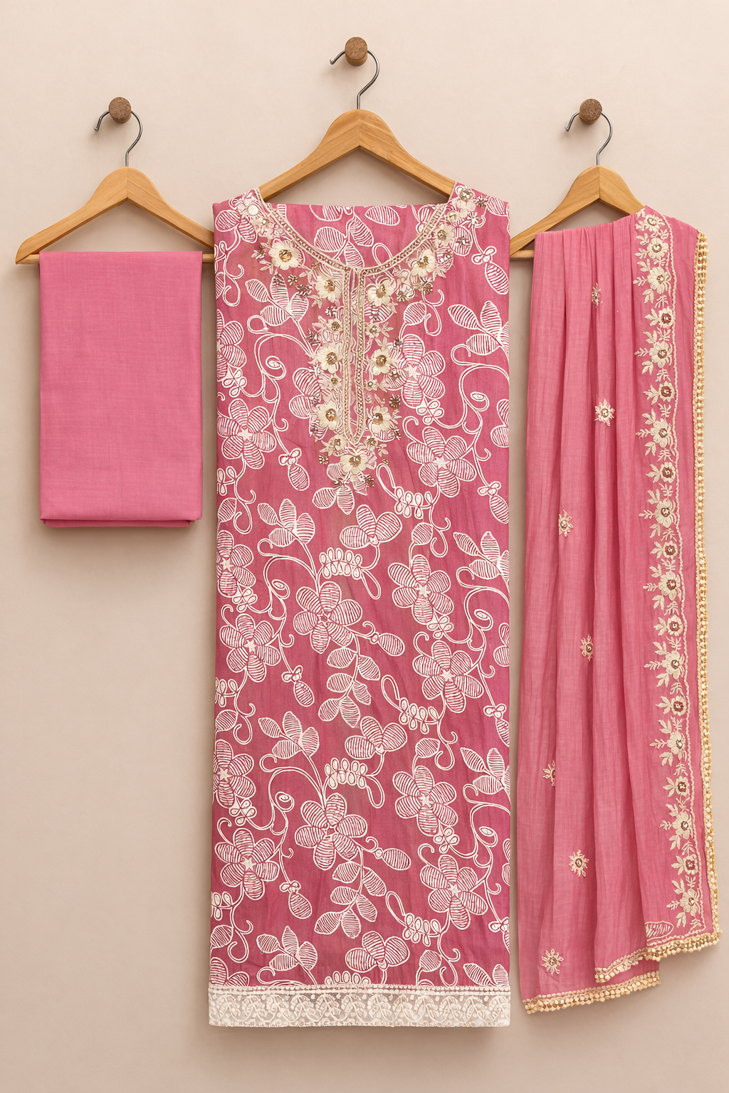Jaam Cotton Lustre Suit