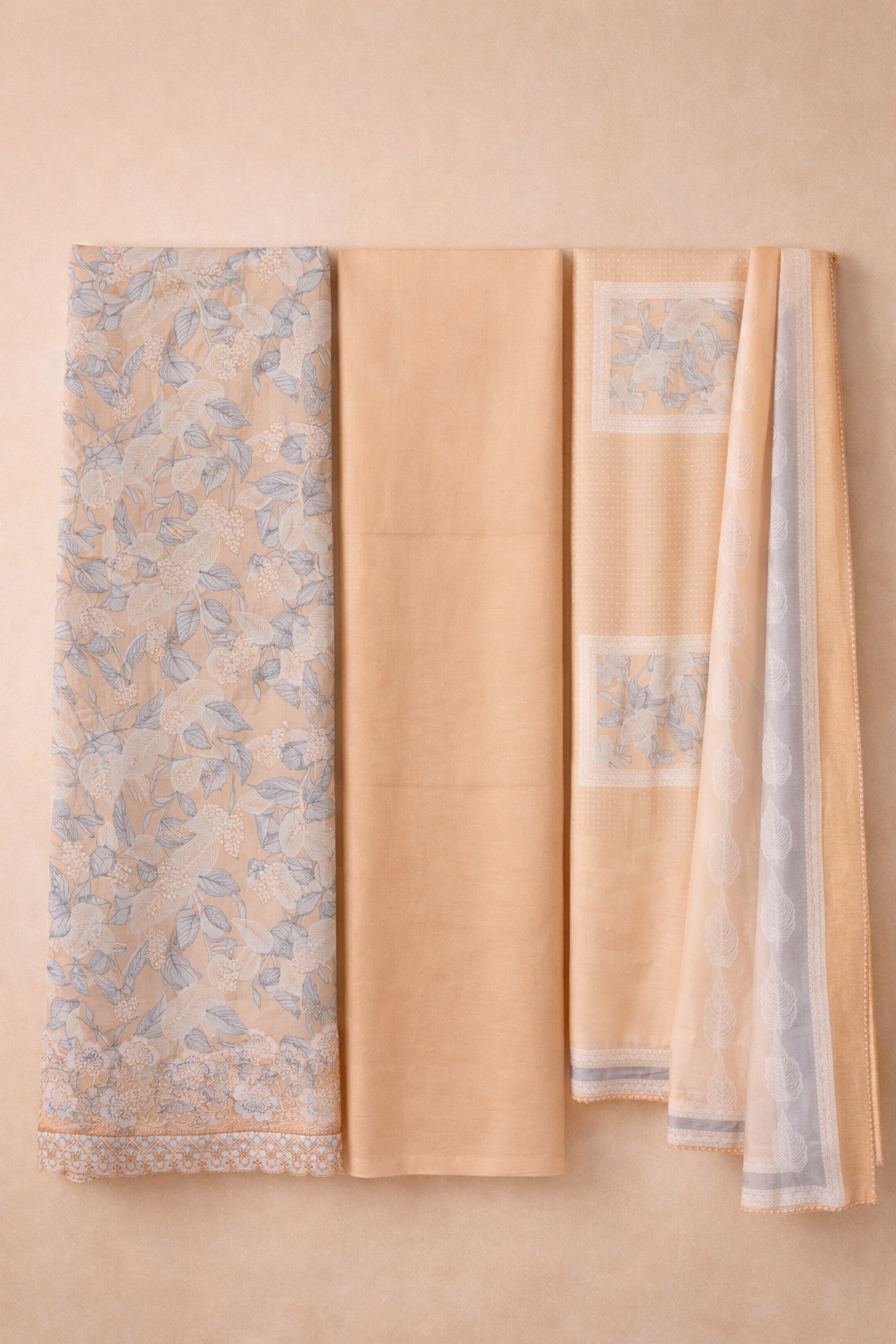 Cambric Cotton – Niyara Unstitched Suit Set
