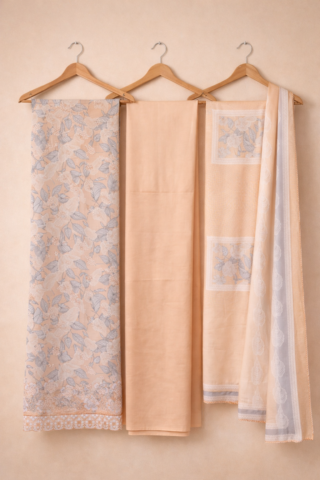 Cambric Cotton – Niyara Unstitched Suit Set