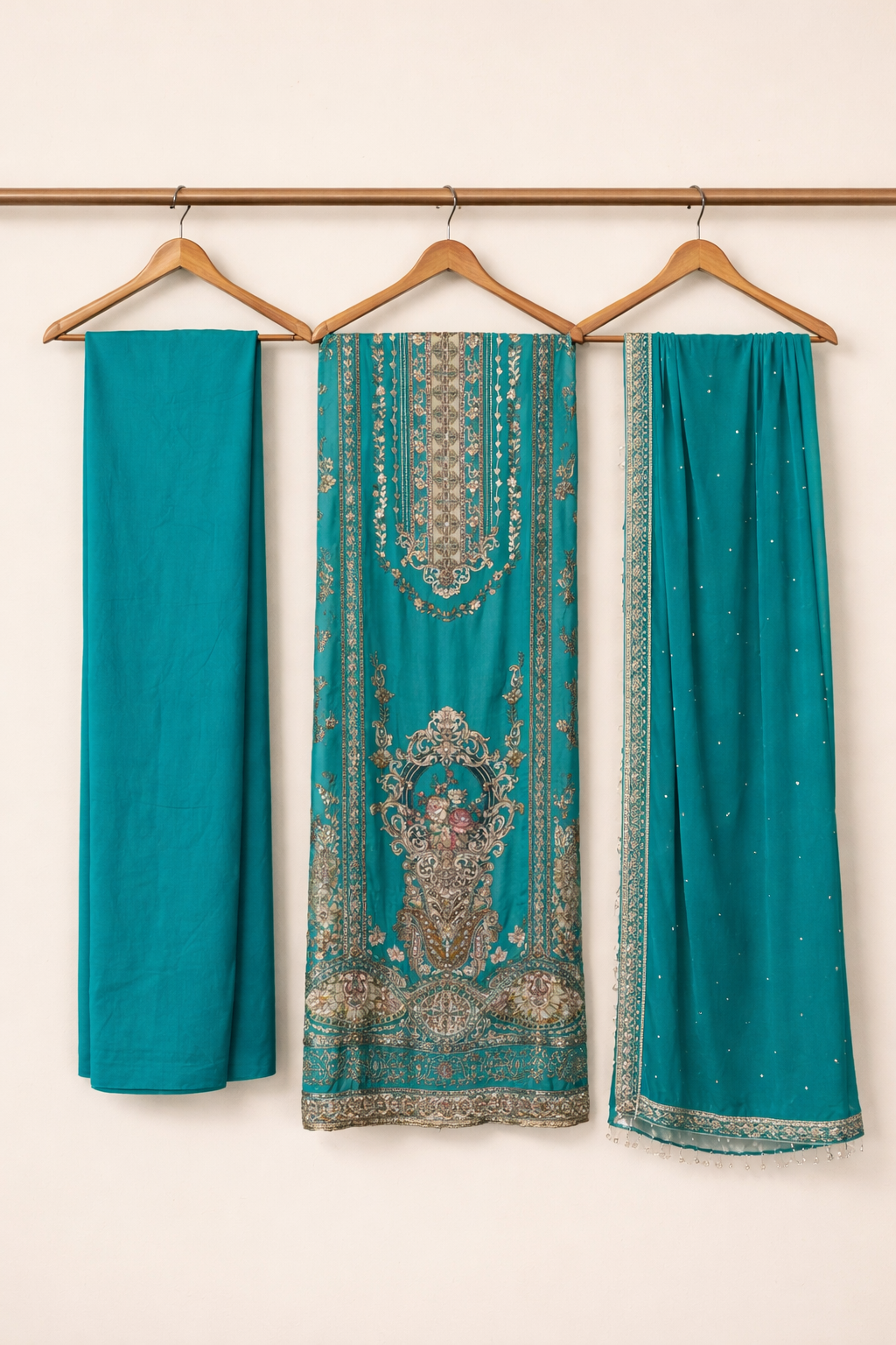 Natural Crepe Artistry Suit