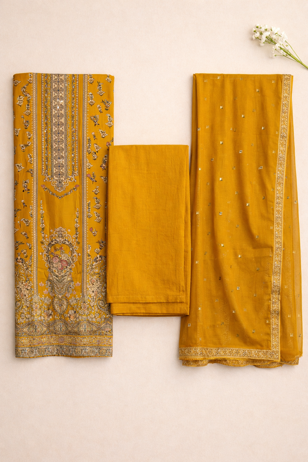 Natural Crepe Artistry Suit