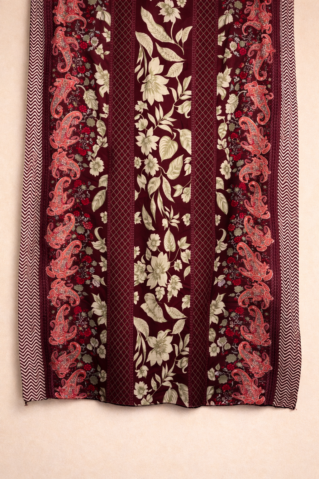 Rangmahal Khatli Satin Unstitched Suit Set