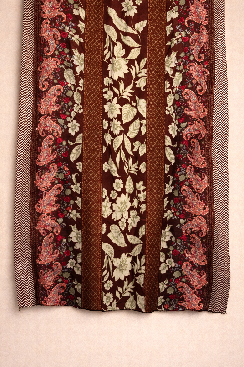 Rangmahal Khatli Satin Unstitched Suit Set