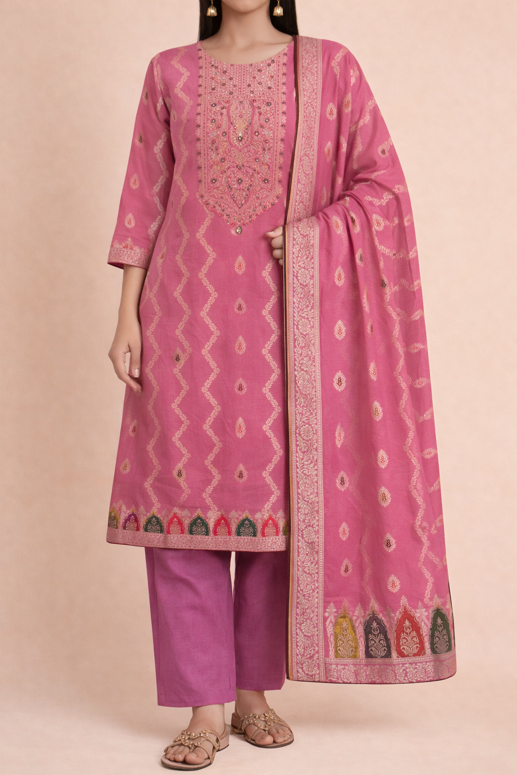 Jacquard Handwoven Grace Suit