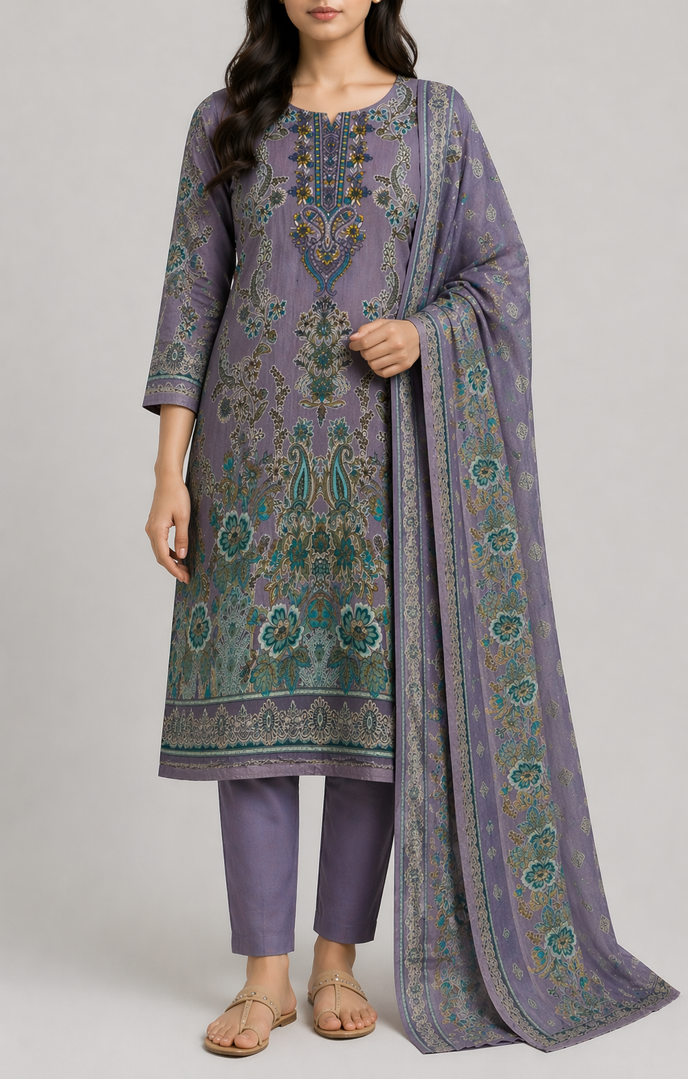 Regal Paisley Set