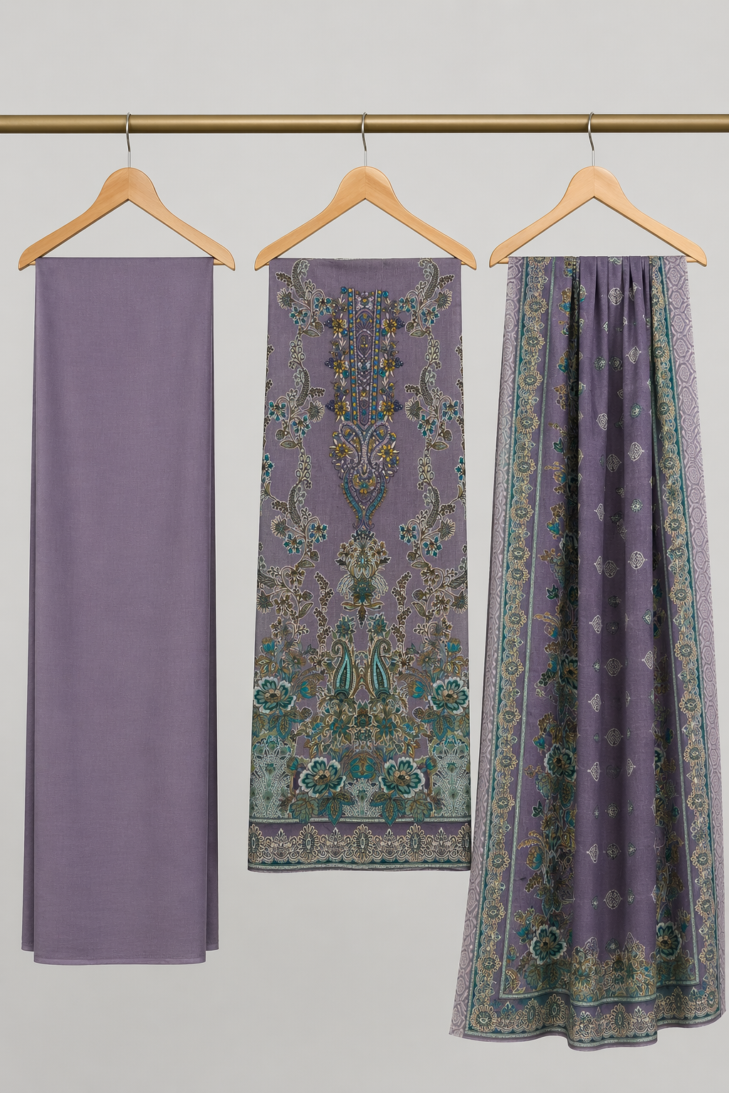 Regal Paisley Set