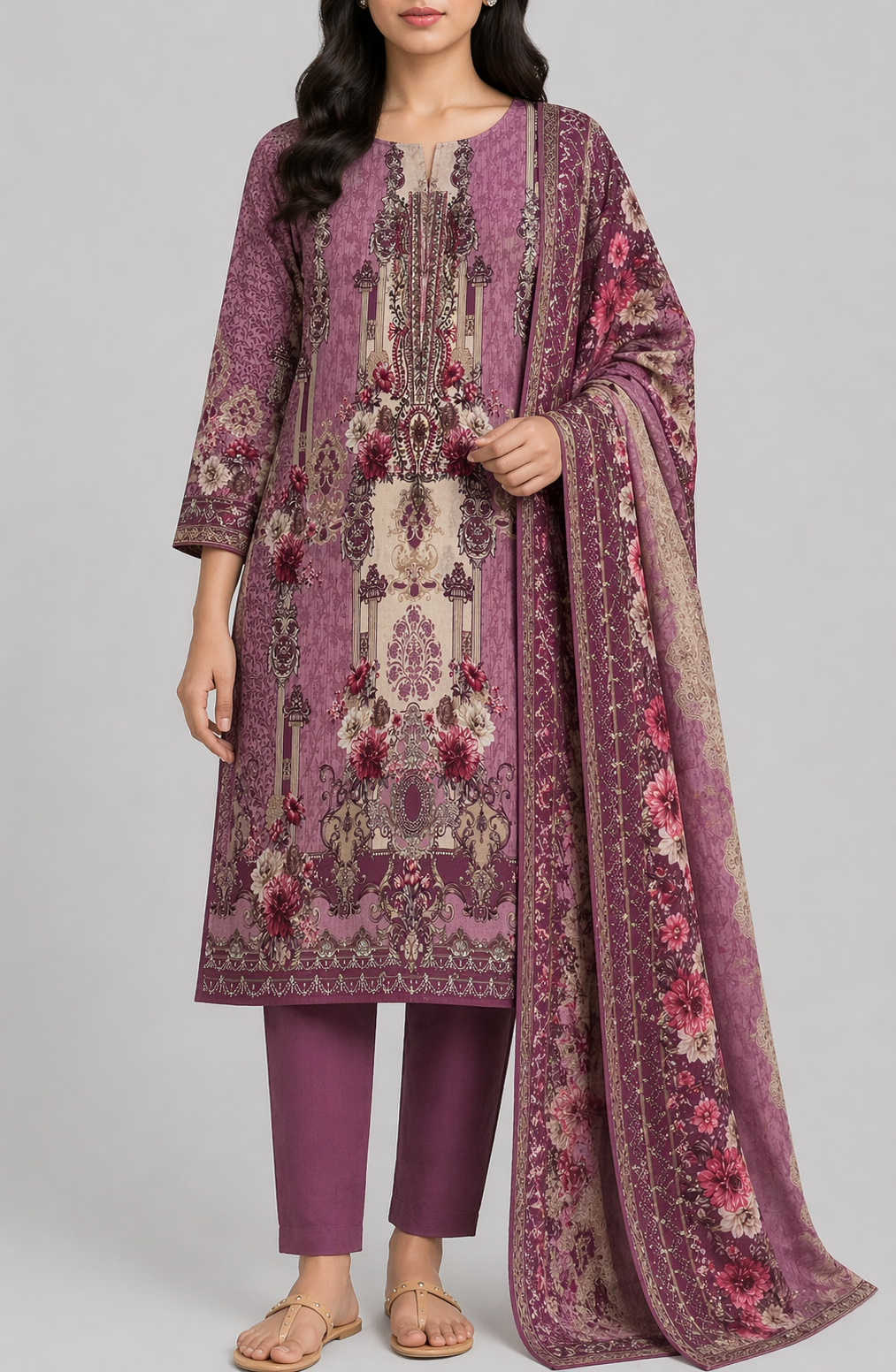 Regal Paisley Set