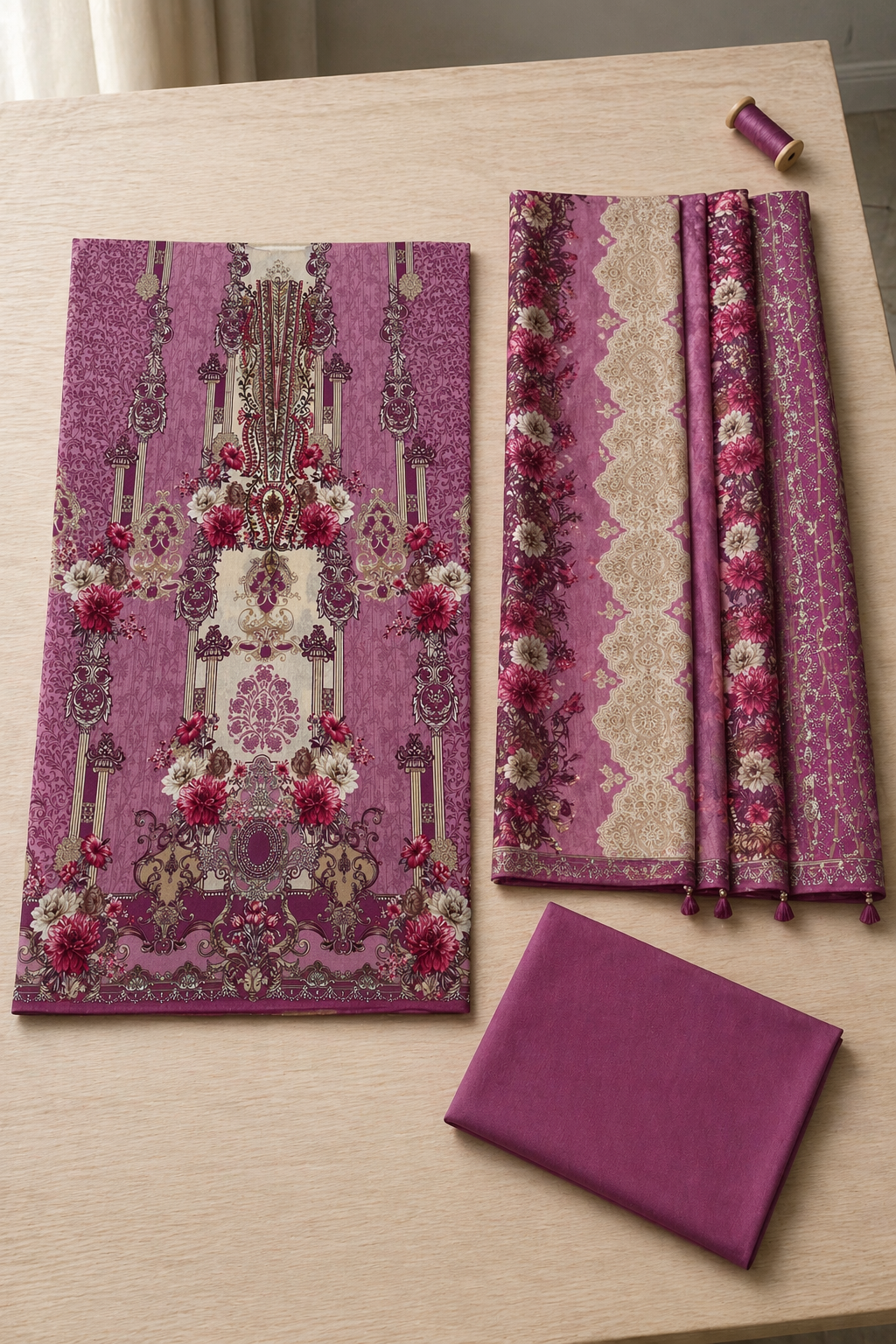 Regal Paisley Set