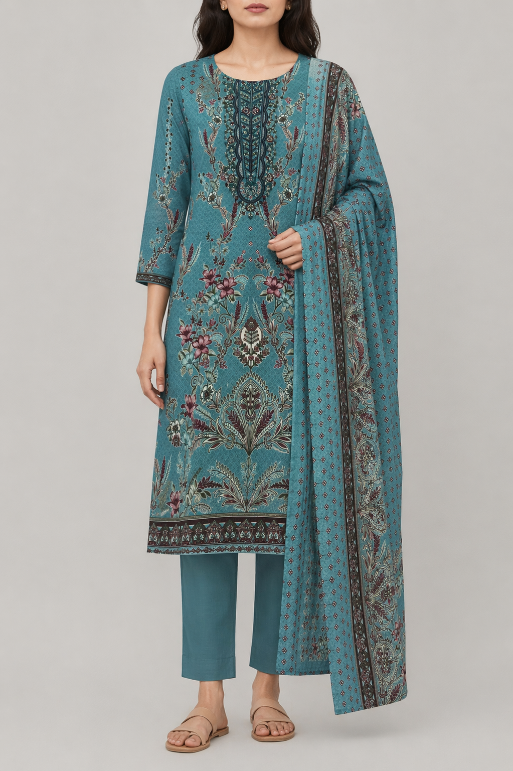Regal Paisley Set