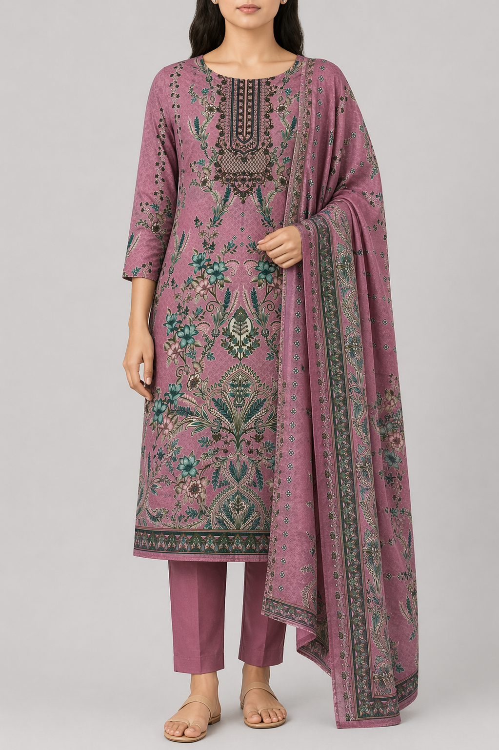 Regal Paisley Set