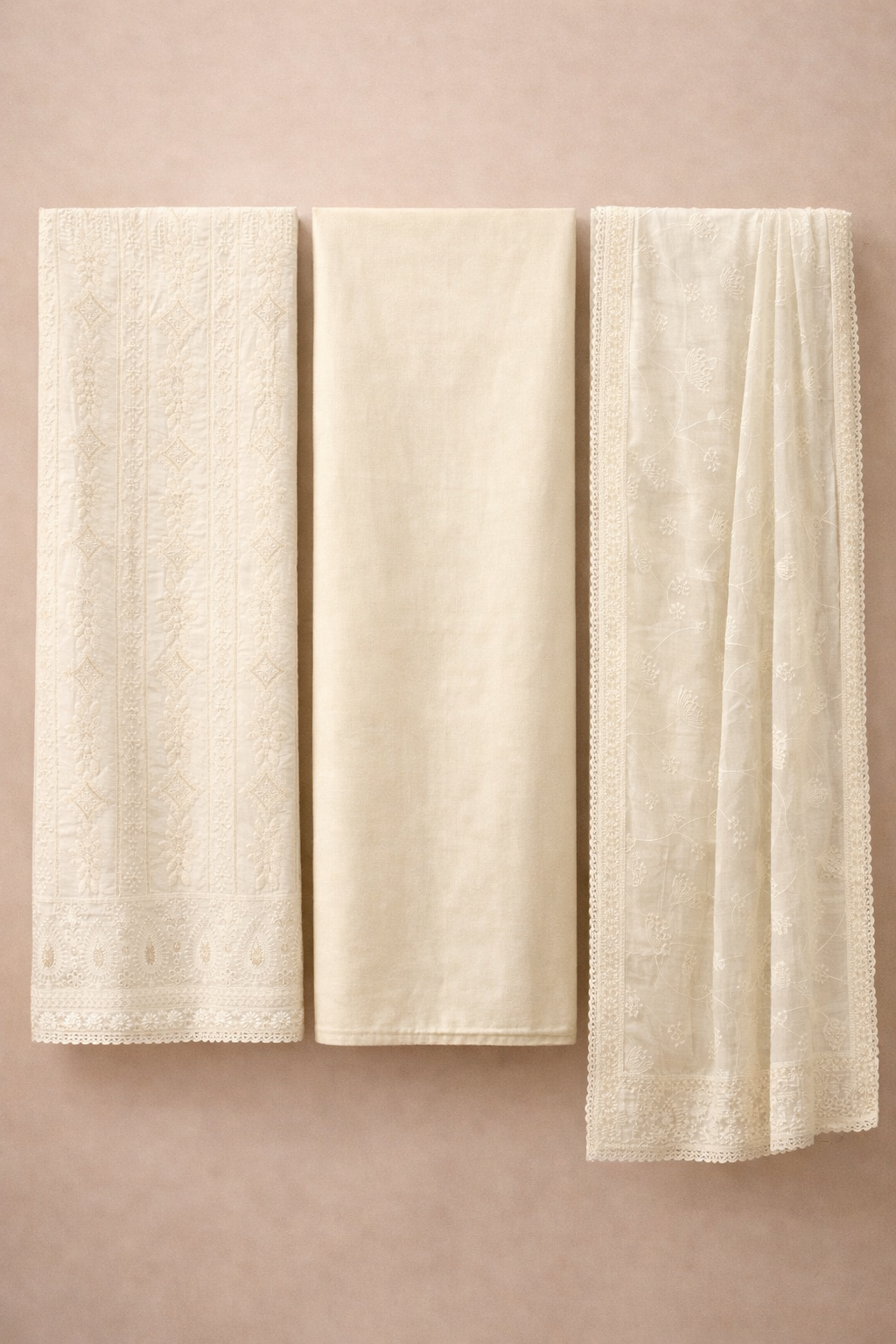 Chanderi Modal Majesty Unstitched Suit Set