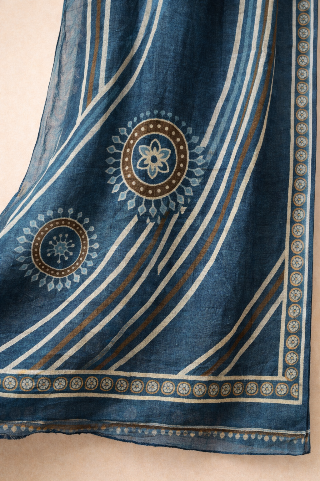 Mandala Rayon Heritage Unstitched Suit Set