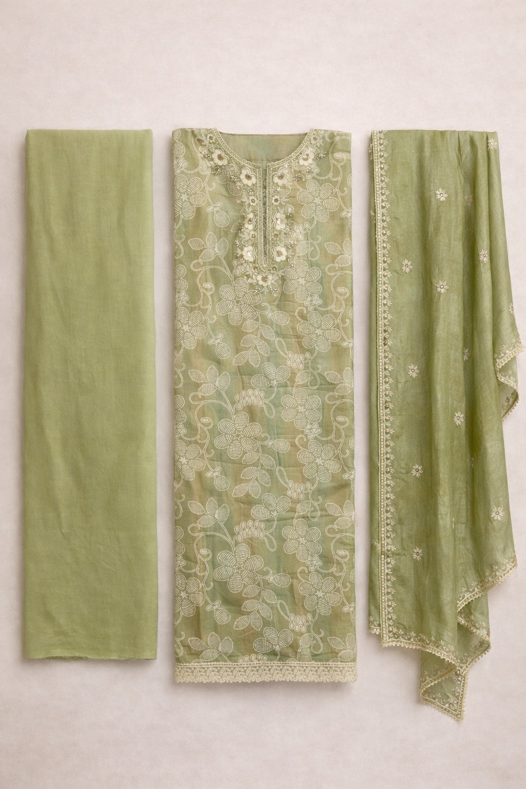 Jaam Cotton Lustre Suit