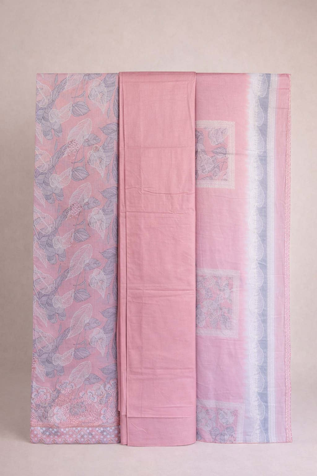Cambric Cotton – Niyara Unstitched Suit Set