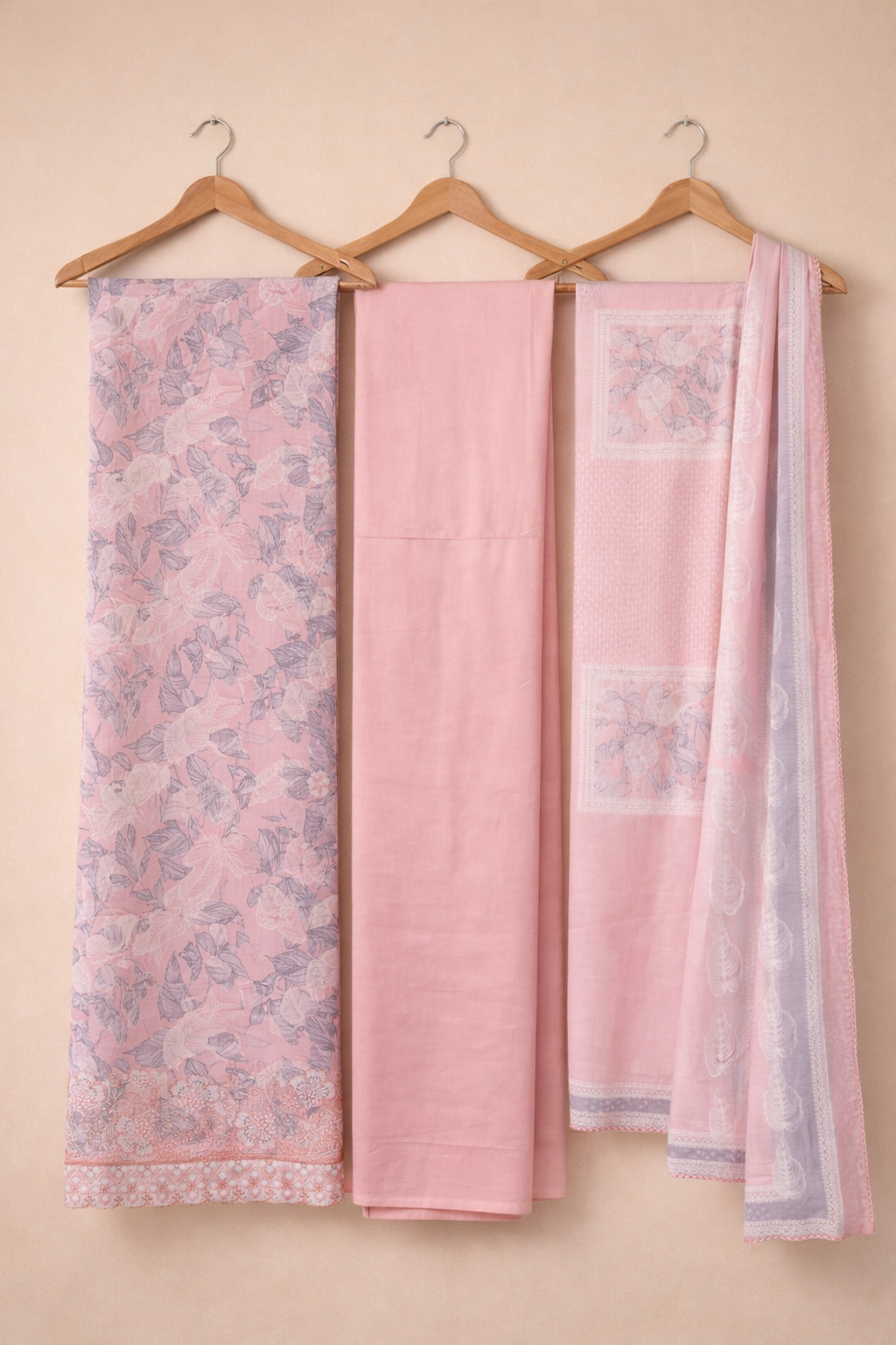 Cambric Cotton – Niyara Unstitched Suit Set